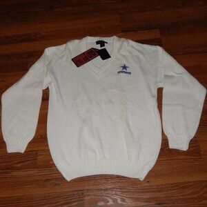 NEW Men's Size L Officially Licensed NFL ANTIGUA Dallas Cowboys Football Sweater